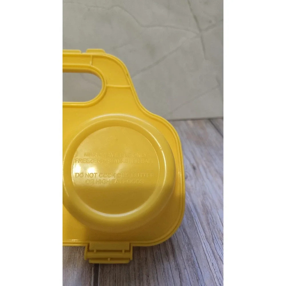 Miracle WARE by Progressive Microwave Egg Poacher Yellow With To ...